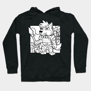 Sable Husky The Knight Hoodie